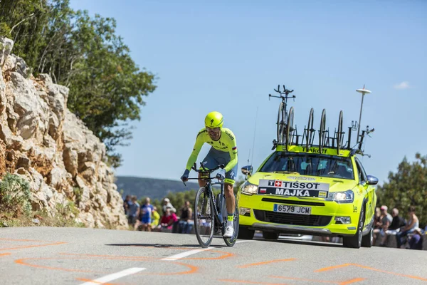 Rafal Majka, contrarreloj individual - Tour de France 2016 — Foto de Stock