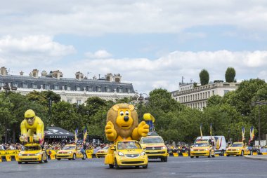 Paris - Fransa Bisiklet Turu 2016 karavanda tanıtım
