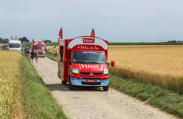 Vittel Vehicle - Tour de France 2015 — Stock Photo, Image