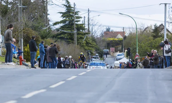 The Cyclist Alexandre Pichot - Paris-Nice 2016 — Stock Photo, Image