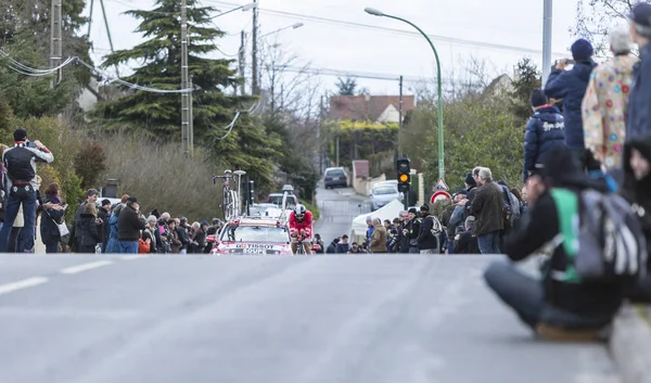 O ciclista Geoffrey Soupe - Paris-Nice 2016 — Fotografia de Stock