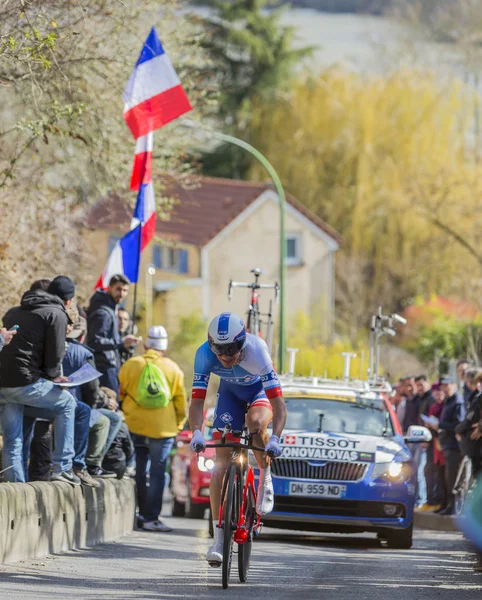 Le cycliste Ignatas Konovalovas - Paris-Nice 2016 — Photo