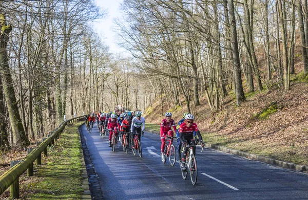 Alberto Contador - Paris-Nice 2017 — Stock Photo, Image