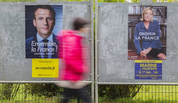 Elecciones francesas - Segunda ronda — Foto de Stock