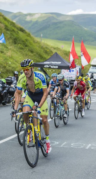 El ciclista Matteo Tosatto - Tour de Francia 2014 — Foto de Stock