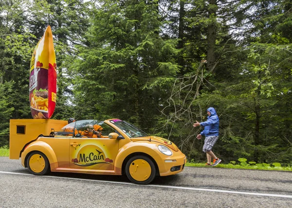 McCain Vehicle - Le Tour de France 2014 — стокове фото