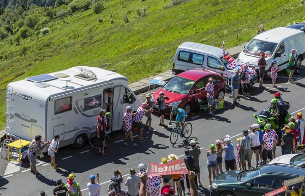 Andriy Grivko cyklista - Tour de France 2016 — Stock fotografie