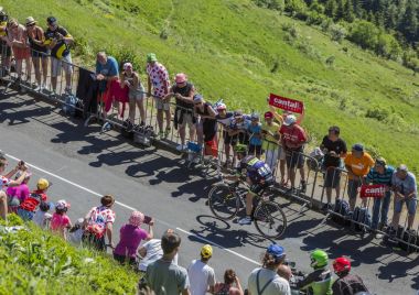 Bisikletçi Florian Vachon - Tour de France 2016