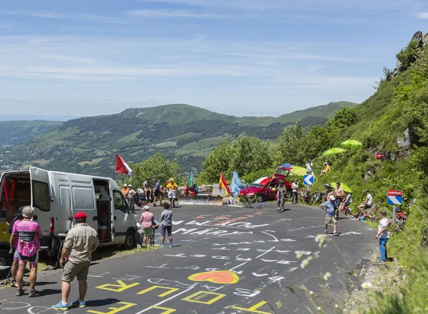 Az út a Tour de France - 2016 — Stock Fotó