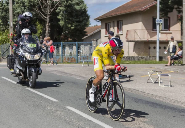 The Cyclist Thomas De Gendt - Criterium du Dauphine 2017 — Stock Photo, Image