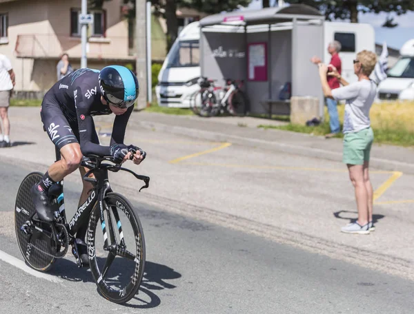 El ciclista Christopher Froome - Criterium du Dauphine 2017 — Foto de Stock