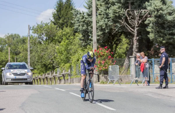 El ciclista Jens Keukeleire - Criterium du Dauphine 2017 — Foto de Stock