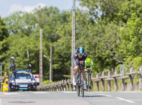 Il ciclista Michal Kwiatkowski - Criterium du Dauphine 2017 — Foto Stock