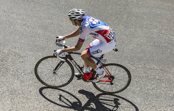 Cyclist Steve Morabito — Stock Photo, Image