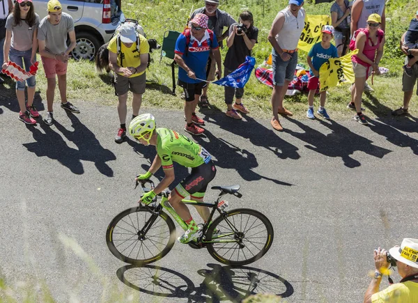 Cyklista Tom Jelte Slagter — Stock fotografie