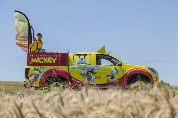 Le Journal de Mickey Car - Tour de France 2016 — Stock Photo, Image