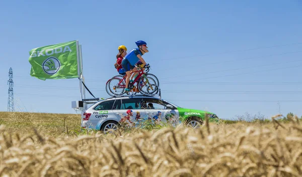 A Família Skoda - Tour de France 2016 — Fotografia de Stock