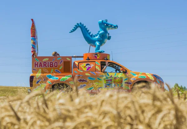 Pojazd Haribo - Tour de France 2016 — Zdjęcie stockowe