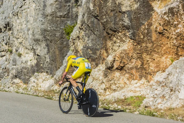 Christopher Froome, individuele tijdrit - Tour de France 2016 — Stockfoto