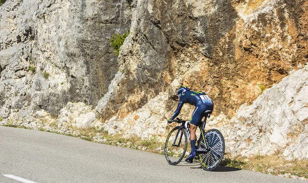 Nairo Quintana, bireysel zaman yarışı - Tour de France 2016 — Stok fotoğraf