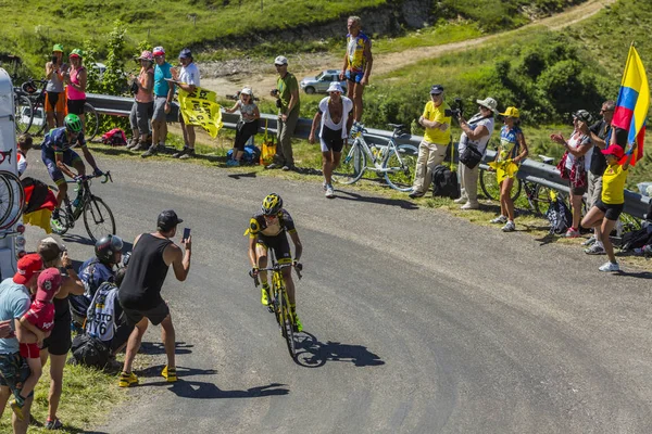 Il ciclista Romain Sicard - Tour de France 2016 — Foto Stock