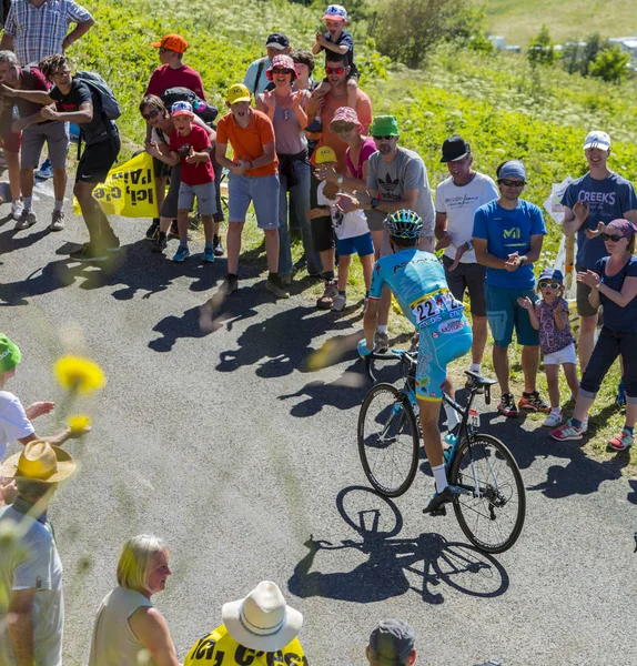 사이클 선수 빈첸초 Nibali-투르 드 프랑스 2016 — 스톡 사진