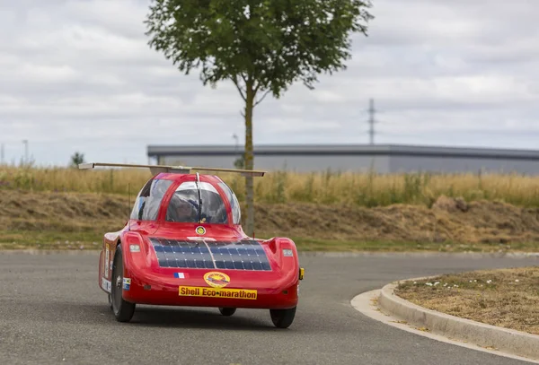 Solarfahrzeug - Solarcup 2017 — Stockfoto