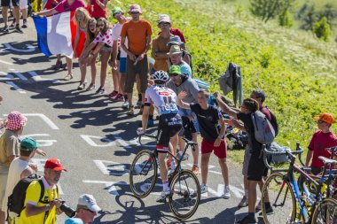  Bisikletçi Tom Dumoulin - Fransa Bisiklet Turu 2016