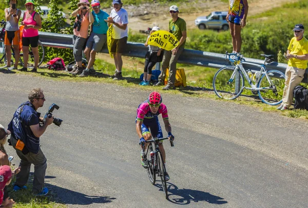 Cyklista Jan Polanc - Tour de France 2016 — Stock fotografie