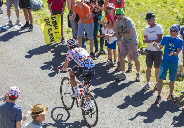 Polka Dot Jersey v horách - Tour de France 2016 — Stock fotografie