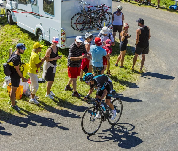 Cyklista Sergio Henao - Tour de France 2016 — Stock fotografie
