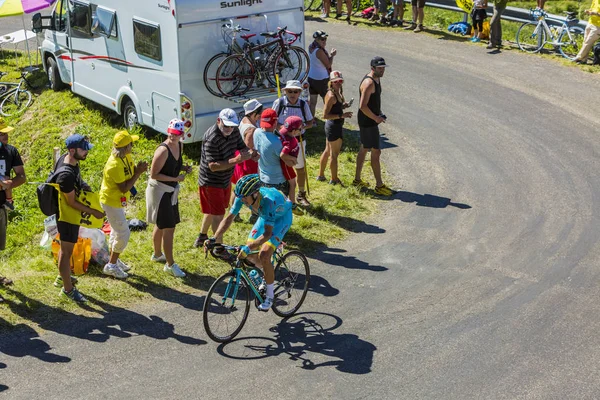 El ciclista Jakob Fuglsang - Tour de France 2016 — Foto de Stock