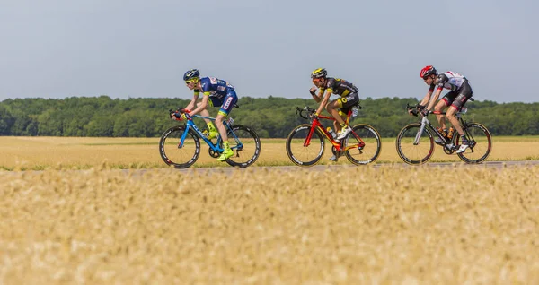 La fuga - Tour de France 2017 — Foto Stock