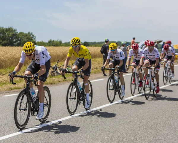 La camiseta amarilla - Tour de France 2017 — Foto de Stock