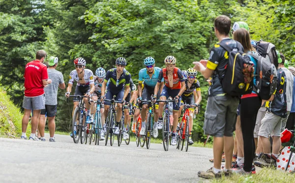 Groep van fietsers - Tour de France 2017 — Stockfoto