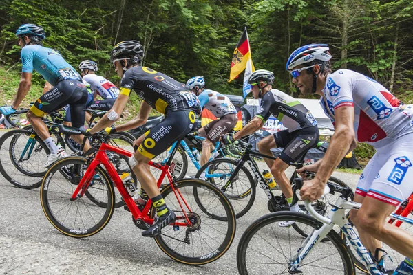 Peloton içinde - Tour de France 2017 — Stok fotoğraf