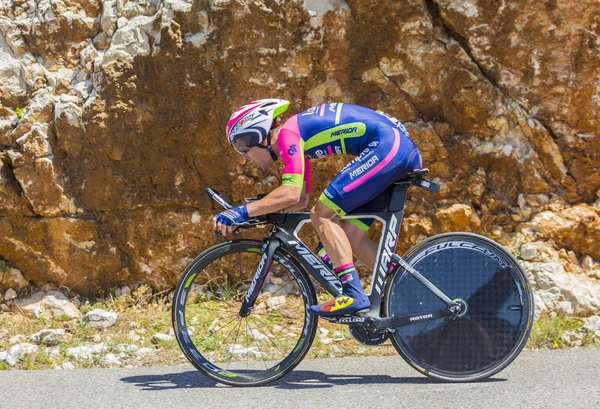 Jan Polanc, contrarreloj Individual - Tour de Francia 2016 — Foto de Stock