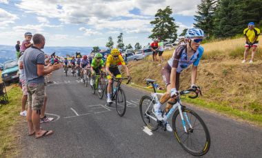 Sarı mayoyu - Tour de France 2017 grup