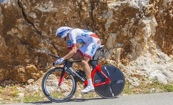 Anthony Roux, Individual Time Trial - Tour de France 2016 — Stock Photo, Image