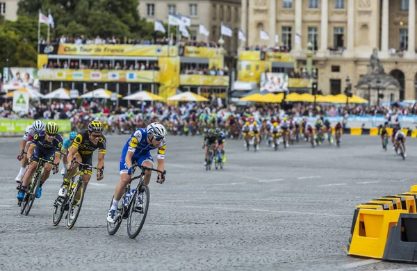 Το Breakaway στο Παρίσι - Tour de France 2017 — Φωτογραφία Αρχείου