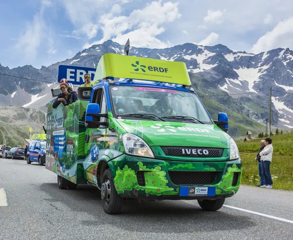 Vehículo del FEDER - Tour de France 2014 — Foto de Stock