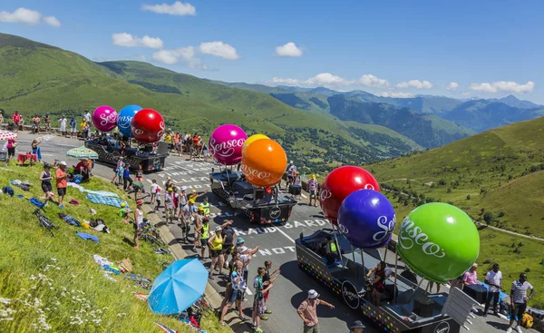 Caravana de Senseo - Tour de France 2014 — Fotografia de Stock