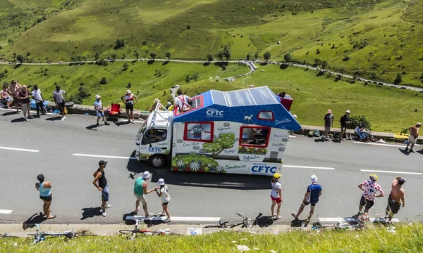 CFTC Vehicle - Tour de France 2014 — Stock Photo, Image