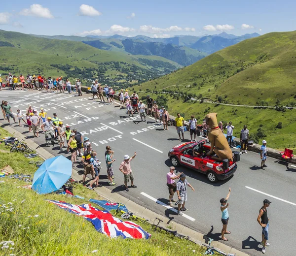 Kleber Caravan - Тур де Франс 2014 — стоковое фото
