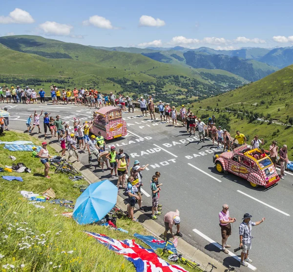 Cochonou Caravan - Tour de France 2014 — 스톡 사진