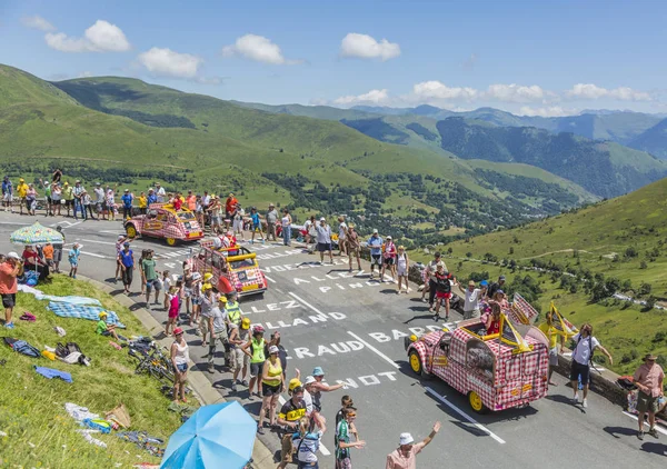 Cochonou Caravan - Tour de France 2014 — 스톡 사진