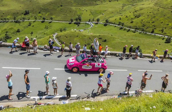 Сен-Мишель-Маделен-Караван - Тур де Франс 2014 — стоковое фото