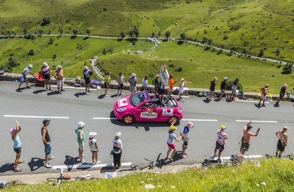 St. Michel Madeleines Caravan - Tour de France 2014 — Stock fotografie