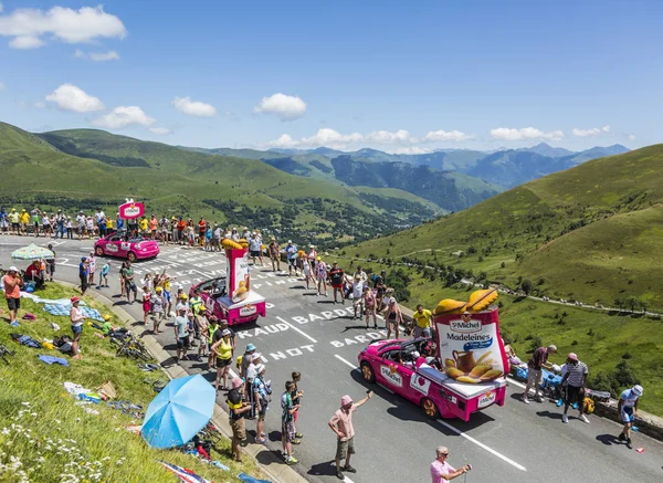 St. Michel Madeleines Caravan - Tour de France 2014 — Φωτογραφία Αρχείου