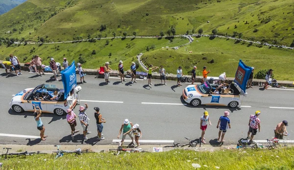 Ibis Budget Caravan - Tour de Francia 2014 — Foto de Stock